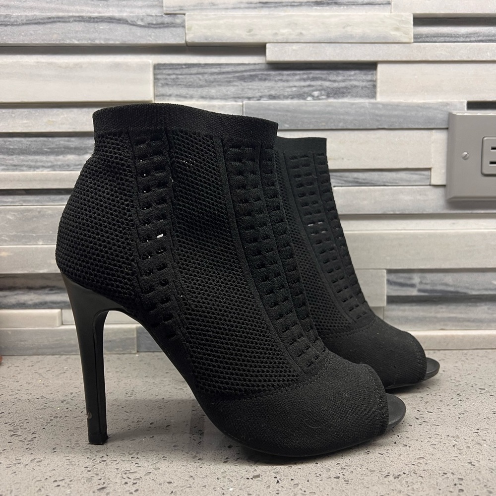GUESS Knit Sock Heels
